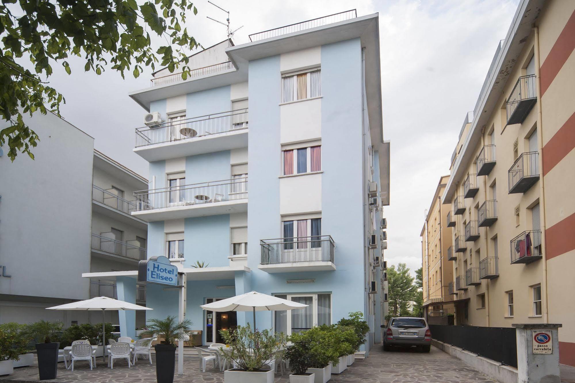 רימיני Hotel Eliseo מראה חיצוני תמונה